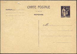 ** N°363 CPRP1 55c Violet Avec Réponse , RARE - TB - Other & Unclassified