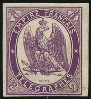 ** N°4 2F Violet , Signé Calves - TB - Telegraph And Telephone