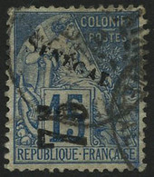 Oblit. N°6 75 Sur 15c Bleu - TB - Altri & Non Classificati