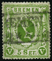 Oblit. N°15 3p Vert - TB - Bremen