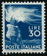 ** N°501 30l Bleu - TB - Non Classés