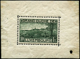 * N°1A Le Bloc 10F Vert-foncé (1923)quasi Sans Charnière - TB - Otros & Sin Clasificación
