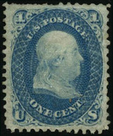 (*) N°18 1c Bleu - B - Altri & Non Classificati