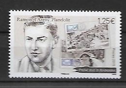 Andorre 2015 - Yv N° 775 ** - Ramon D'Areny - Plandolit (Mi N° 796) - Unused Stamps