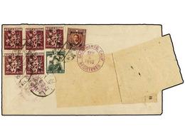 398 CHINA. 1946. <B>TAIWAN.</B> TAIPEH To SACRAMENTO (Usa).<B> JAPANESE OCCUPATION.</B> Air Mail Registered Cover With < - Autres & Non Classés