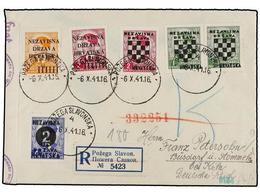 419 CROACIA. 1941. POZEGA To GERMANY. Nice Franking, Arrival On Reverse. - Sonstige & Ohne Zuordnung