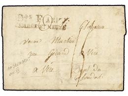 677 ALEMANIA. 1796. ANDERNACH To FRANCE. Entire Letter With <B>Don F ARM./SAMBRE ET MEUSE</B> Mark. - Other & Unclassified