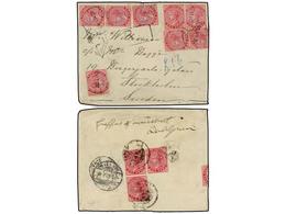 710 BIRMANIA. 1902. RANGOON To SWEDEN. <B>1 Anna</B> (8) Send Registered, Arrival On Reverse. - Autres & Non Classés