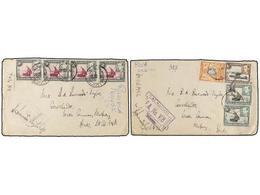 772 KENIA. 1943. Two Censored Covers Send To ENGLAND. - Autres & Non Classés