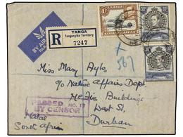 773 KENIA. 1932-45. Three <B>AIR MAIL</B> Covers To England, South Africa And Berlin. - Other & Unclassified