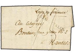 966 ITALIA. 1801. MILÁN A FRANCIA. Carta Completa. Marca <B>ARMEE D'ITALIE.</B> - Altri & Non Classificati