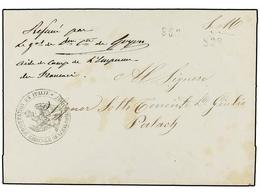 975 ITALIA. (1813 CA.). <B>FRENCH OCCUPATION. </B>Undated Cover Probably Circa 1813, Addressed With 'S.M.' (Service Mili - Sonstige & Ohne Zuordnung