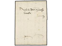 1199 TURQUIA. 1481 (Apil 5). GALLIPOLI To PERA. Complete Letter. Fine And Early Cover. - Altri & Non Classificati