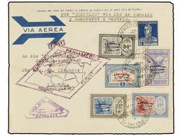 1250 ZEPPELIN. 1930 (21-V). <B>ARGENTINA</B>. BUENOS AYRES A AUSTRIA. Serie Completa (Scott C20/24) Ciruclada Por GRAF Z - Autres & Non Classés