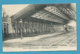 CPA 0135 Chemin De Fer Intérieur De La Gare MONTLUCON 03 - Montlucon