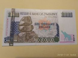 1000 Dollars  2003 - Simbabwe