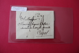 Lettre 1805 Ou 1809 De Turin MP 104 TURIN - 1792-1815: Dipartimenti Conquistati