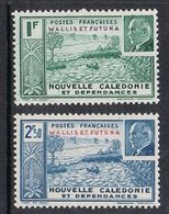 WALLIS-ET-FUTUNA N°90 ET 91 N* - Ungebraucht