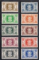 WALLIS-ET-FUTUNA N°133 A 142 N* - Ungebraucht