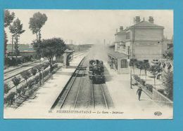 CPA 10 - Chemin De Fer Train Gare PIERREFITTE-STAINS 93 - Pierrefitte Sur Seine