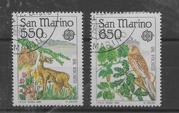 Serie De San Marino Nº Yvert 1133/34 O - Gebraucht