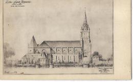 PONT DE LEU - église Sainte Germaine - Dessin - Sonstige & Ohne Zuordnung