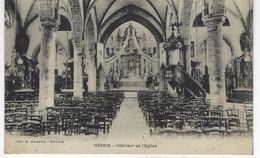 CPA 62 ( Pas De Calais ) - HESDIN - Interieur De L'Eglise - Hesdin