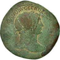 Monnaie, Trajan, Sesterce, Rome, B+, Cuivre - The Anthonines (96 AD Tot 192 AD)