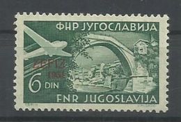 YUGOSLAVIA  YVERT  AEREO  41  MH  * - Airmail