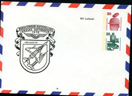 Bund PU89 Privat-Umschlag BUNDESWEHR LUFTWAFFE 1976  NGK 20,00 € - Private Covers - Mint