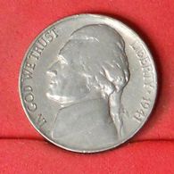 USA 5 CENTS 1941 -    KM# 192 - (Nº20256) - Half Dimes (Demi Dimes)