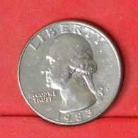 USA 25 CENTS 1983 P -    KM# A164a - (Nº20261) - 1932-1998: Washington