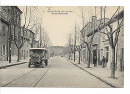 CPA BANLIEU DE MARSEILLE / Saint - Antoine / Route Nationale - Quartiers Nord, Le Merlan, Saint Antoine