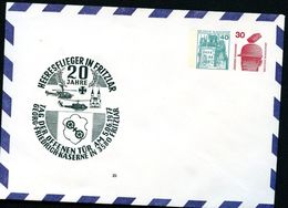 Bund PU92 Privat-Umschlag HEERESFLIEGER Fritzlar 1977  NGK 15,00 € - Private Covers - Mint