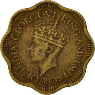 Monnaie, Ceylon, George VI, 10 Cents, 1944, TTB, Nickel-brass, KM:118 - Sri Lanka