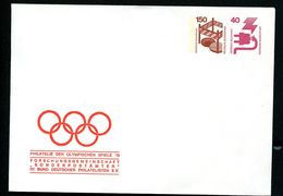 Bund PU97 Privat-Umschlag OLYMPISCHE SPIELE 1976  NGK 10,00 € - Privé Briefomslagen - Ongebruikt