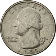 Monnaie, États-Unis, Washington Quarter, Quarter, 1990, U.S. Mint, Denver, TTB - 1932-1998: Washington