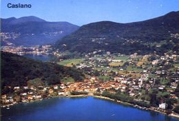 Caslano - Lago Di Lugano - Formato Grande Viaggiata – E 4 - Caslano