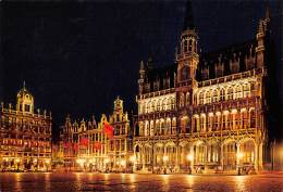 CPM - BRUXELLES - Grand'Place - Maison Du Roi, Roi D'Espagne - Brussels By Night