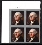 UNITED STATES 2011 George Washington S/ADH: Block Of 4 Stamps UM/MNH - Unused Stamps