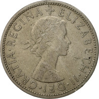 Monnaie, Grande-Bretagne, Elizabeth II, 1/2 Crown, 1955, TTB, Copper-nickel - K. 1/2 Crown