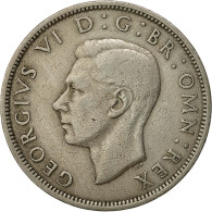 Monnaie, Grande-Bretagne, George VI, 1/2 Crown, 1947, TTB, Copper-nickel, KM:866 - K. 1/2 Crown