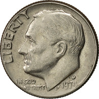 Monnaie, États-Unis, Roosevelt Dime, Dime, 1974, U.S. Mint, Denver, SUP - 1946-...: Roosevelt
