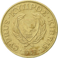 Monnaie, Chypre, 5 Cents, 1985, TTB, Nickel-brass, KM:55.2 - Chypre