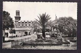 CPSM ALGERIE - SAIDA - Le Square Et L'Eglise - TB PLAN CENTRE VILLE 1957 - Saida