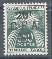 REUNION TAXE N°47 N** - Timbres-taxe