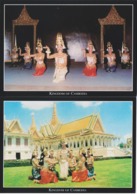 Postcard Cambodia Dance Costume 2 Postcards - Asia