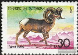 Tajikistan 4 (complete Issue) Unmounted Mint / Never Hinged 1992 Flora - Tadschikistan