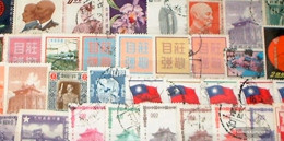 China-taiwan 50 Different Stamps - Collezioni & Lotti