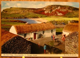 GLENCOLUMBKILLE THE FOLK VILLAGE IRELAND IRLANDE SCAN R/V - Donegal